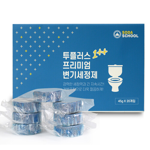 투플러스 프리미엄 변기세정제 45g