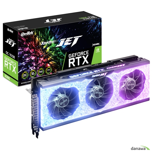이엠텍 XENON 지포스 RTX 3080 TURBO JET OC D6X 10GB