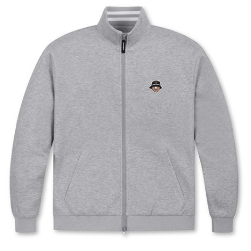 골든베어 더블 페이스 저지 스탠드 카라 집업 G4UAW25711GYX_이미지