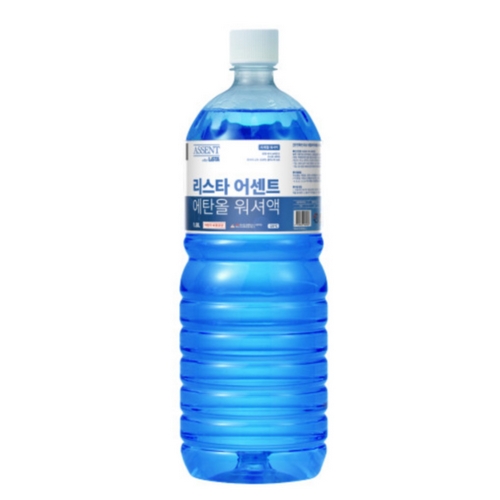 리스타 어센트 에탄올 사계절 전차종 호환 워셔액 1.8L (1개)_이미지
