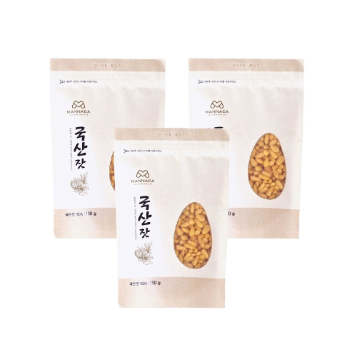 만나다 국산 잣 150g