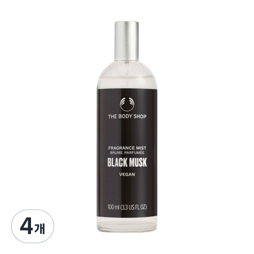  더바디샵 블랙 머스크 후레그런스 미스트 100ml [4개]
