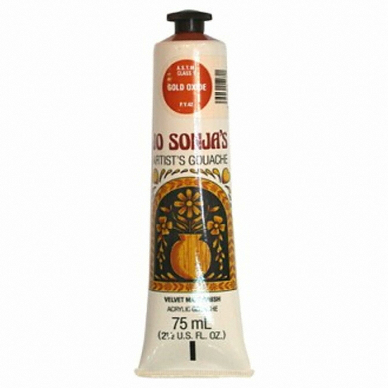 조소냐 아크릴 과슈 75ml 낱색 (시리즈3)_이미지