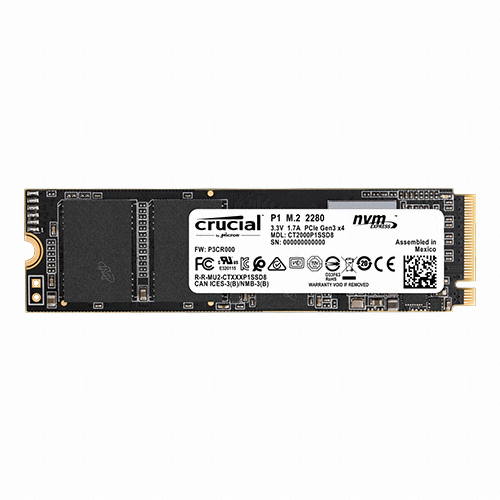 ����ũ�� Crucial P1 M.2 NVMe �ƽ�ũ��