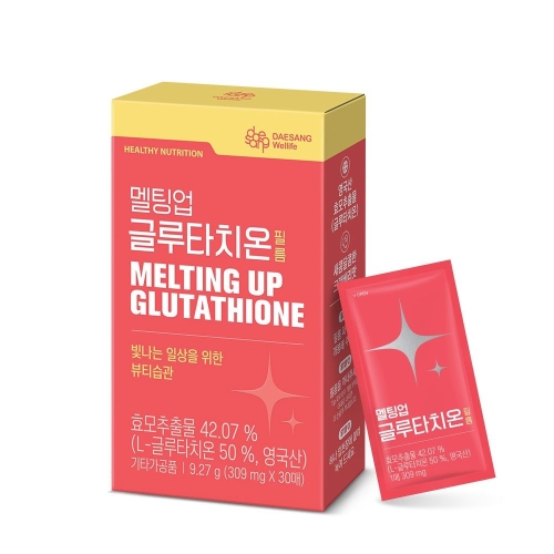 대상웰라이프 멜팅업 글루타치온 필름 309mg 30포 (1개)_이미지
