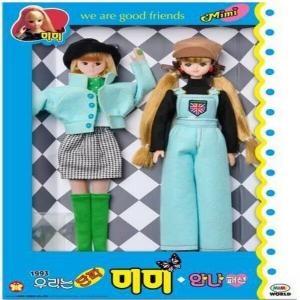 미미월드 30주년 리미티드 우리는 단짝 미미&안나 1993