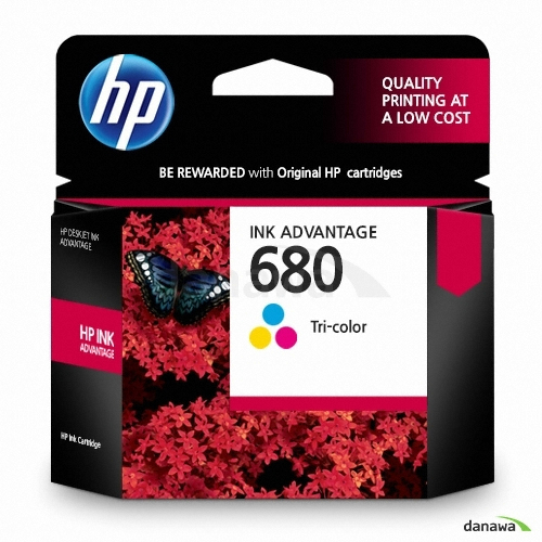 HP 정품 680 (F6V26AA) 컬러