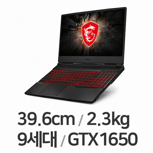 MSI GL시리즈 GL65 9SC (SSD 512GB)