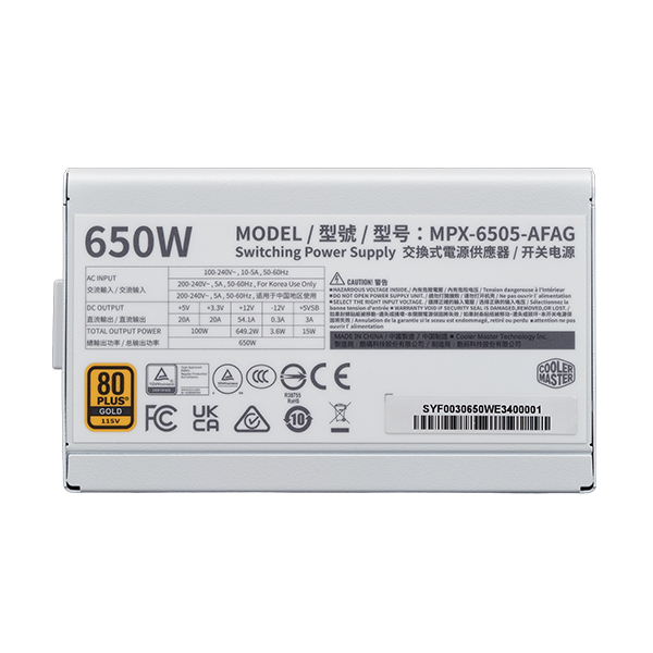 �𷯸����� ELITE GOLD 650 ATX 3.1 Ǯ��ⷯ ȭ��Ʈ