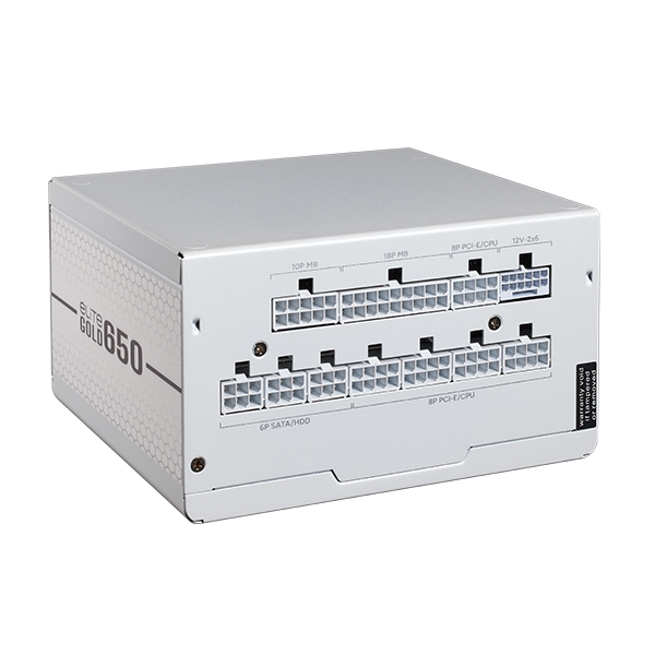 쿨러마스터 ELITE GOLD 650 ATX 3.1 풀모듈러 화이트_이미지