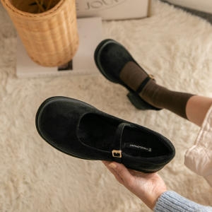 더블몰드창 허니잼 통굽 메리제인슈즈 4.5cm