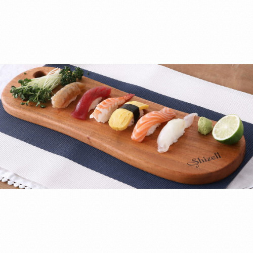 쉬젤 엘레강스 통원목 플레이팅 도마 (44x14cm)_이미지