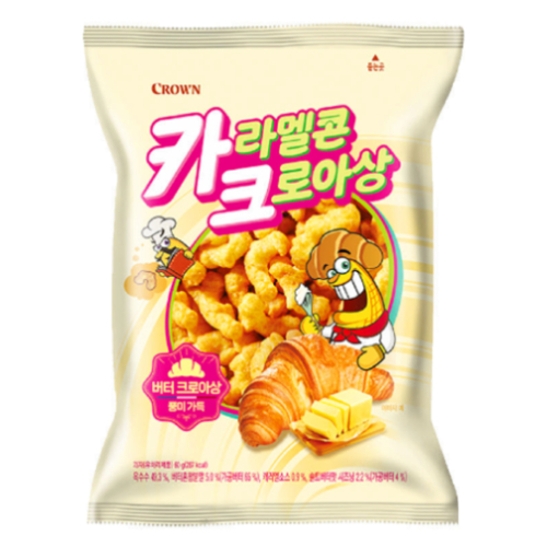 크라운제과 카라멜콘 크로아상 60g (1개)