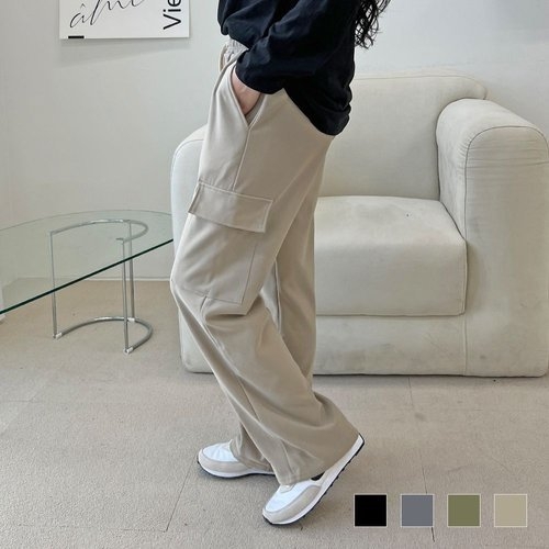 알티피아 여성 카고바지 덩크핏 루즈핏 여자 팬츠 WE04B28