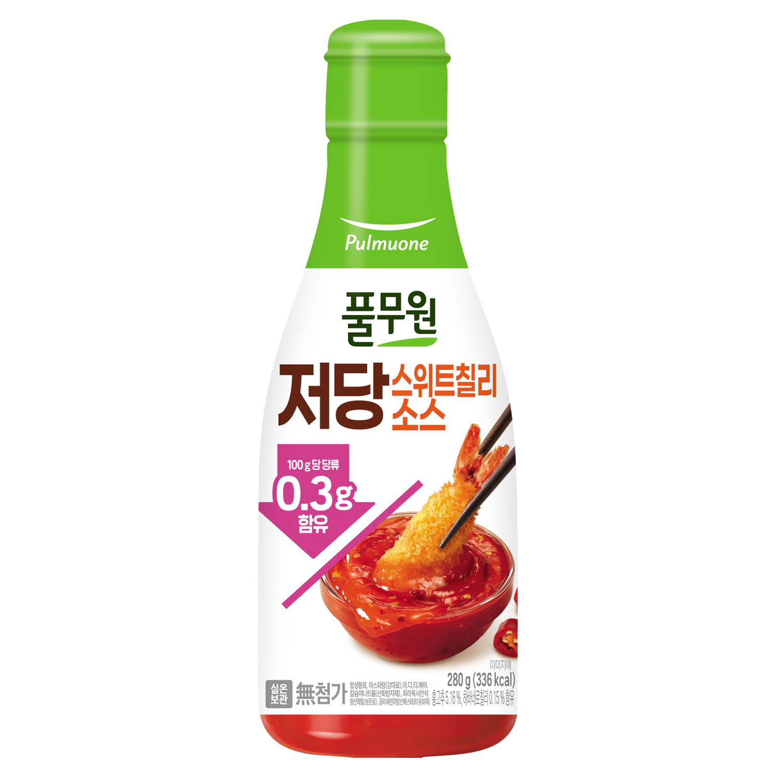 풀무원 저당 스위트칠리소스 280g (2개)_이미지