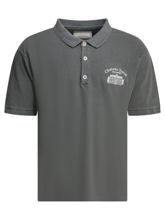 ������ ����Ʈ��Ʈ Preamo Polo shirt with buttons Grey PP-60069GREY ����