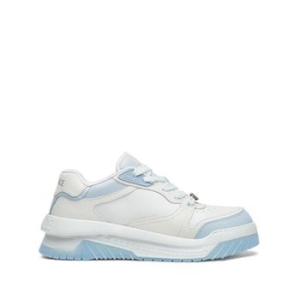 베르사체 panelled leather sneakers 10154371A10925 T