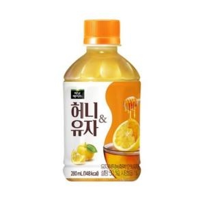 코카콜라음료 미닛메이드 허니유자 280ml (18개)_이미지