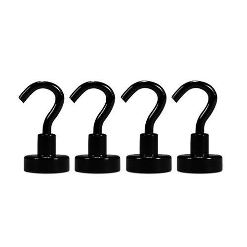 노마드 자석고리 블랙 (20mm,4P)