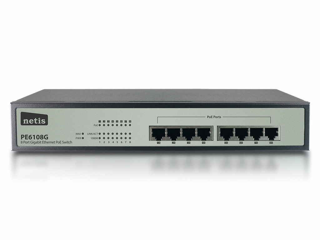 netis PE6108G 스위치허브_이미지