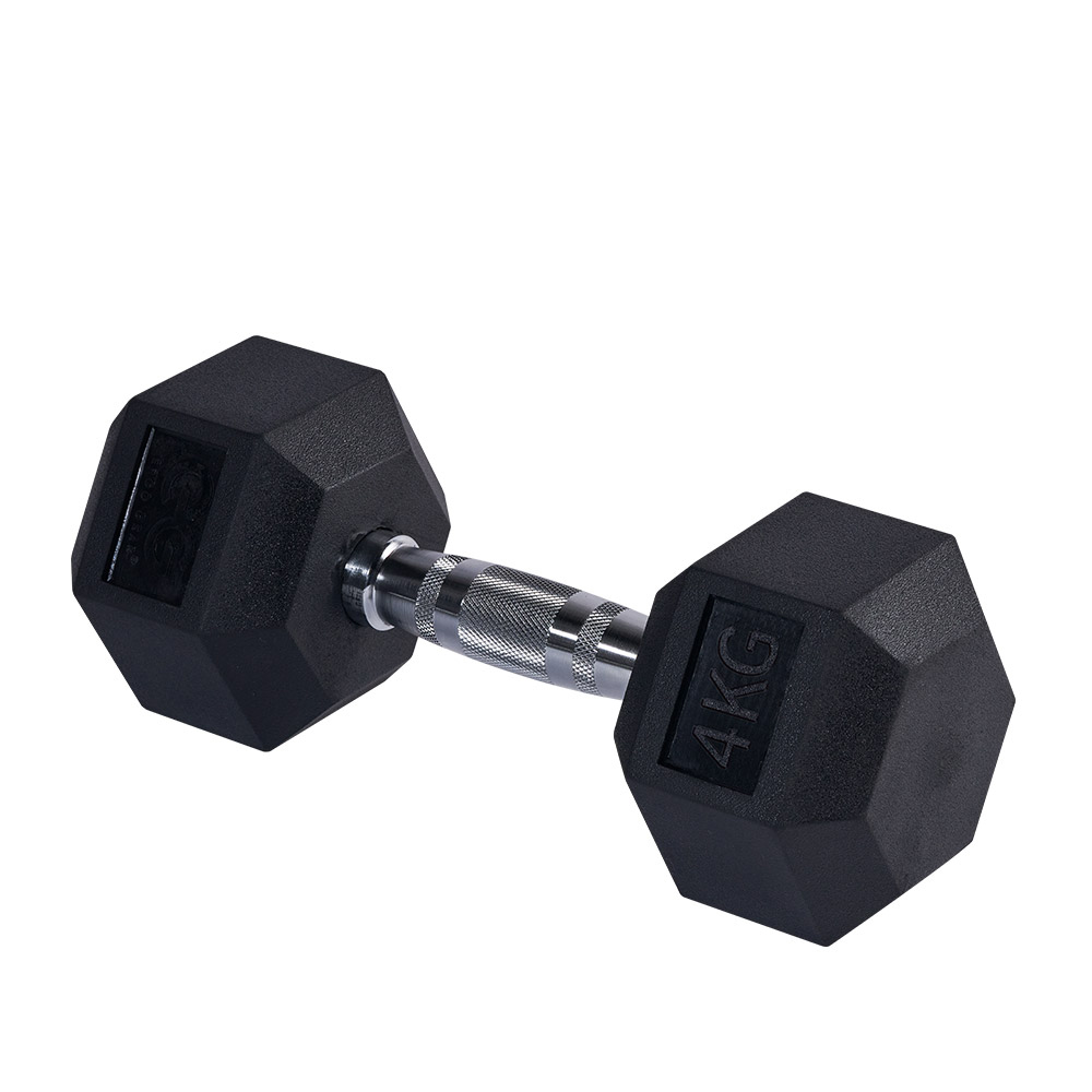 에르고기어 EG 고무 육각아령 (5kg, 2개)_이미지