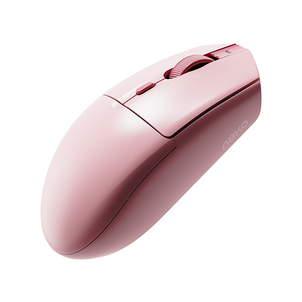 앱코 A102 3모드 스탠다드 그립 게이밍 유무선 (핑크)_이미지