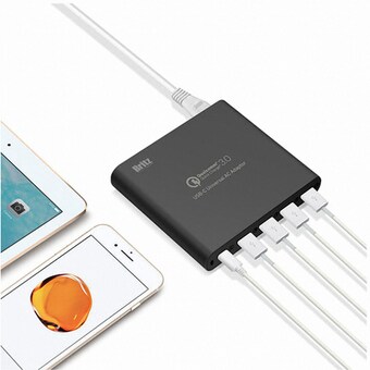 브리츠 PD 80W 5포트 <b>충전기</b> BA-UBQC5