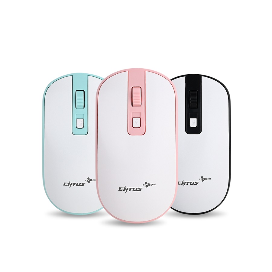 CJ ENM N ENTUS N ENTUS EWKM-03 무선 키보드 마우스 세트 (블랙)_이미지