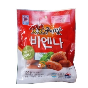 숯불구이맛 비엔나 100g