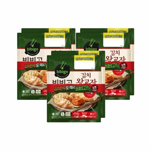 CJ제일제당 비비고 왕교자 420g x 2 + 김치 왕교자 420g x 2_이미지
