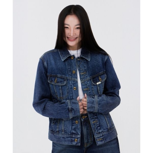 LEE 101st 라이더스 쿠로키 데님 자켓 인디고 다크 LE2601IJL2ID 253289