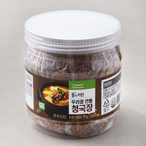 풀스키친 우리콩 전통청국장 1kg (1개)_이미지