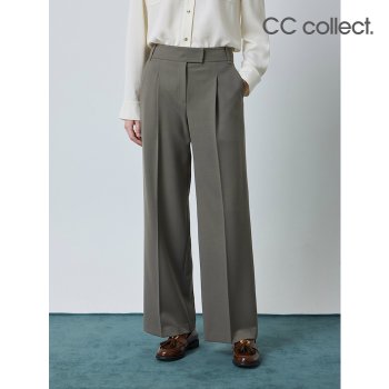 씨씨콜렉트 울 블렌드 원턱 와이드 팬츠 KA_C244MSA033이미지입니다. 누르면 해당 게시물로 새창이동합니다.