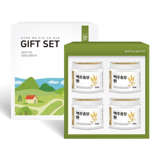참풍성한 맥주효모 환 250g 4개입 선물세트 (4개)