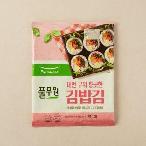 풀무원 네번 구워 향긋한 김밥김 20g (1개)