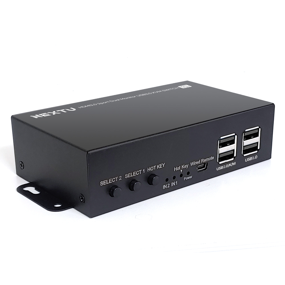 이지넷유비쿼터스 NEXTU NEXT-7902KVM-DUALKP 2:1 HDMI KVM 스위치이미지입니다. 누르면 해당 게시물로 새창이동합니다.