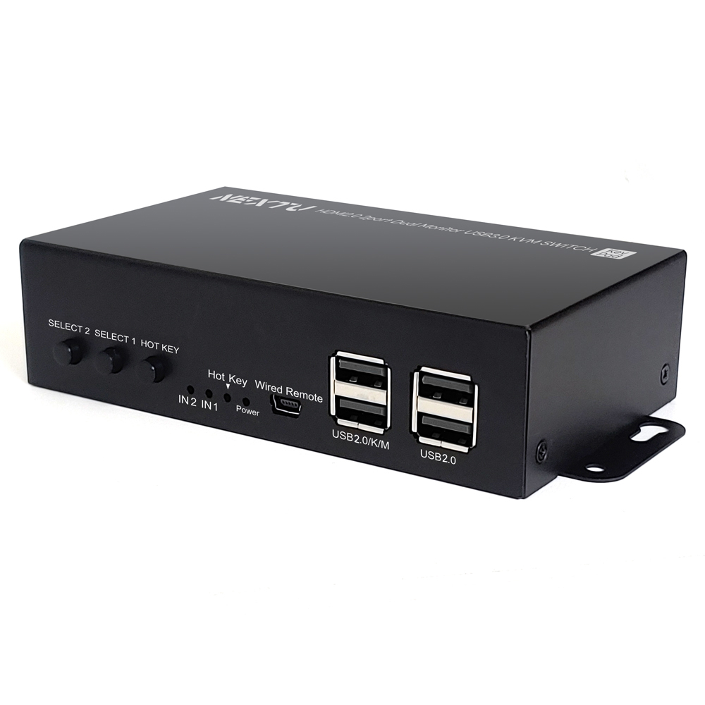 �������������ͽ� NEXTU NEXT-7902KVM-DUALKP 2:1 HDMI KVM ����ġ