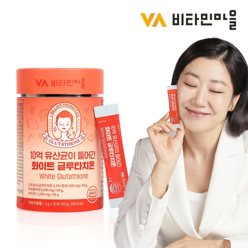비타민마을 10억 유산균이 들어간 화이트 글루타치온 30포 (1개)_이미지