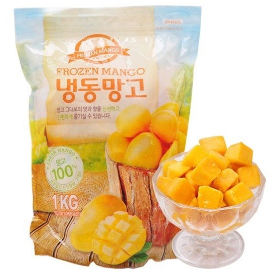뉴뜨레 냉동망고 1kg (1개)_이미지
