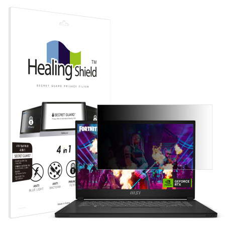 MSI Stealth 15M A13V 항균 블루라이트차단 양면 정보보안기