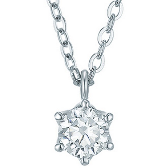 로이드 14K 로이드 L-DIAMOND 0.2ct 6프롱 GOLD 목걸이 LND21045D=동아 목걸이_이미지
