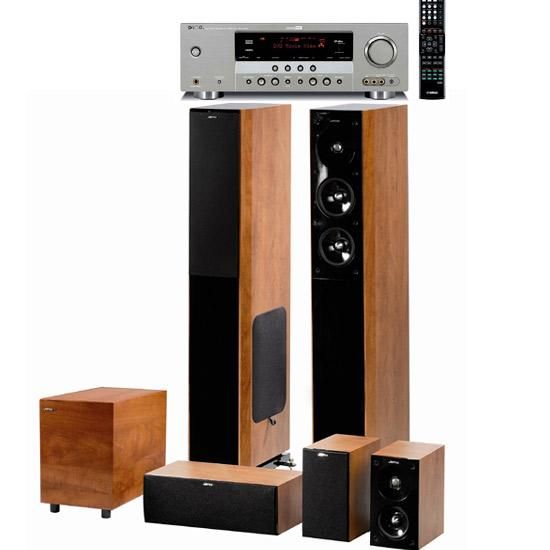 야모 S606 5.1채널 + 야마하 AV리시버 (RX-V363, SUB200)