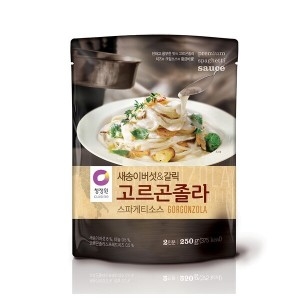 청정원 베이컨&까망베르 까르보나라 스파게티소스 250g (5개)_이미지