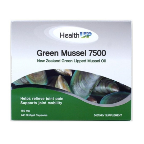 헬스업 초록입홍합 7500 240캡슐 (해외)
