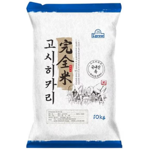 2025 햅쌀 씻어나온 완전미 고시히카리 10kg