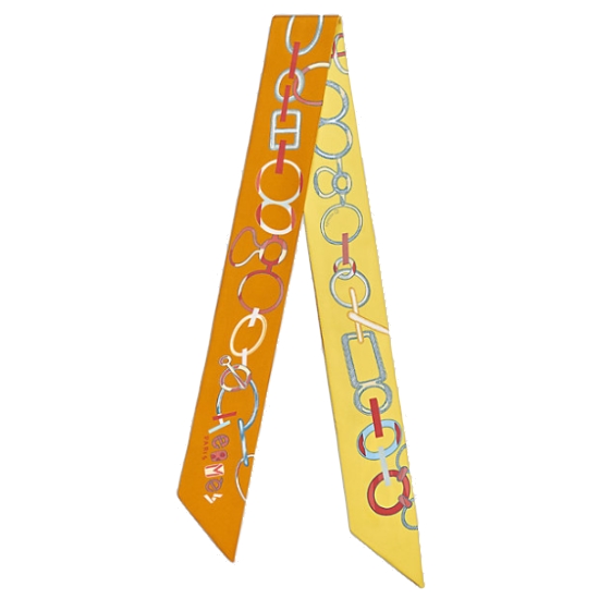 에르메스 도 레 부클레 트윌리 (오렌지 루즈 죤 비프)_이미지