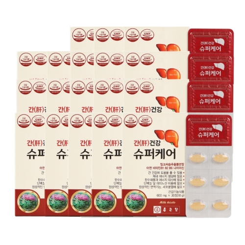 종근당 간건강 슈퍼케어 30정 (18개)_이미지