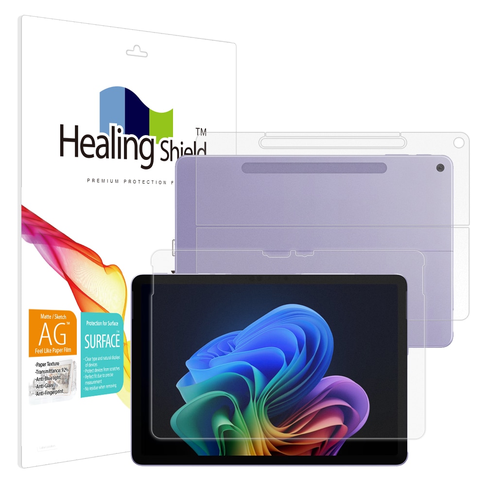 폰트리 힐링쉴드 MS 서피스 프로12 종이질감 지문방지 블루라이트차단