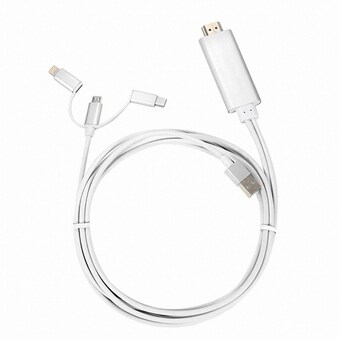 이지넷유비쿼터스 넥스트 3in1 <b>HDMI</b> 미러링 케이블 NEXT-840A