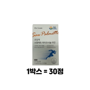 닥터린 초임계 쏘팔메토 옥타코사놀 아연 30캡슐 (6개)